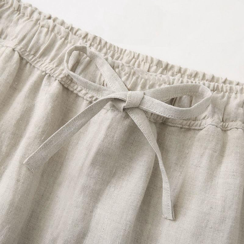 Pantalones de lino Cannes