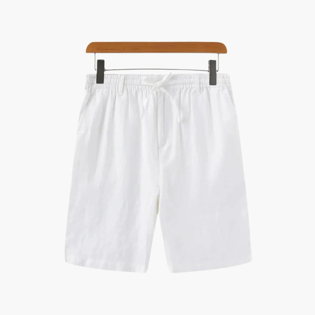 Pantalones cortos de lino Barone