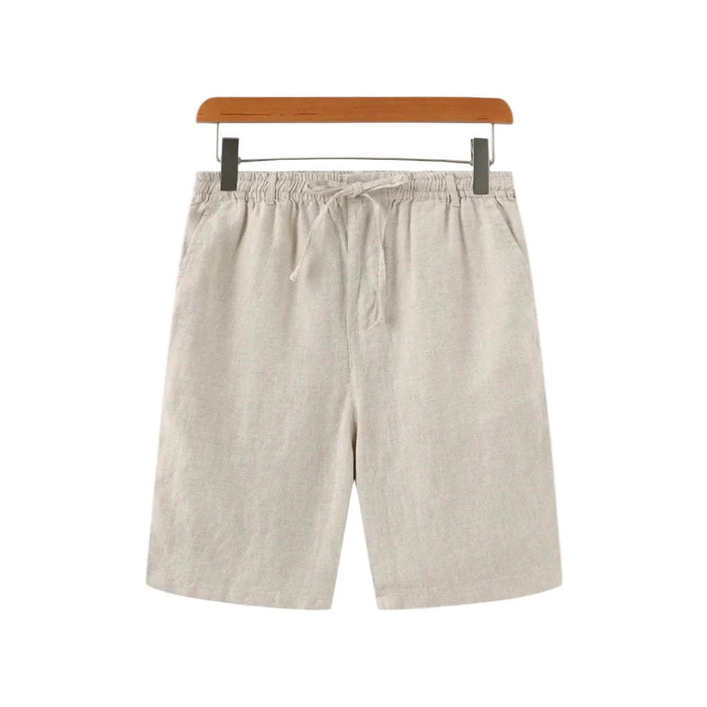 Pantalones cortos de lino Barone