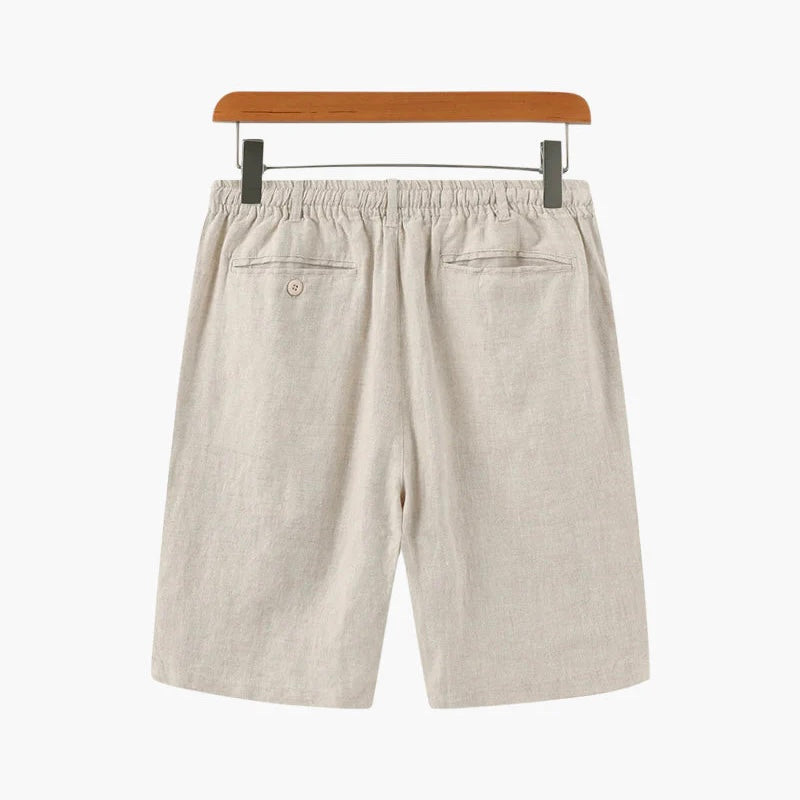 Pantalones cortos de lino Barone