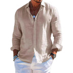 Camisa de lino Fontaine