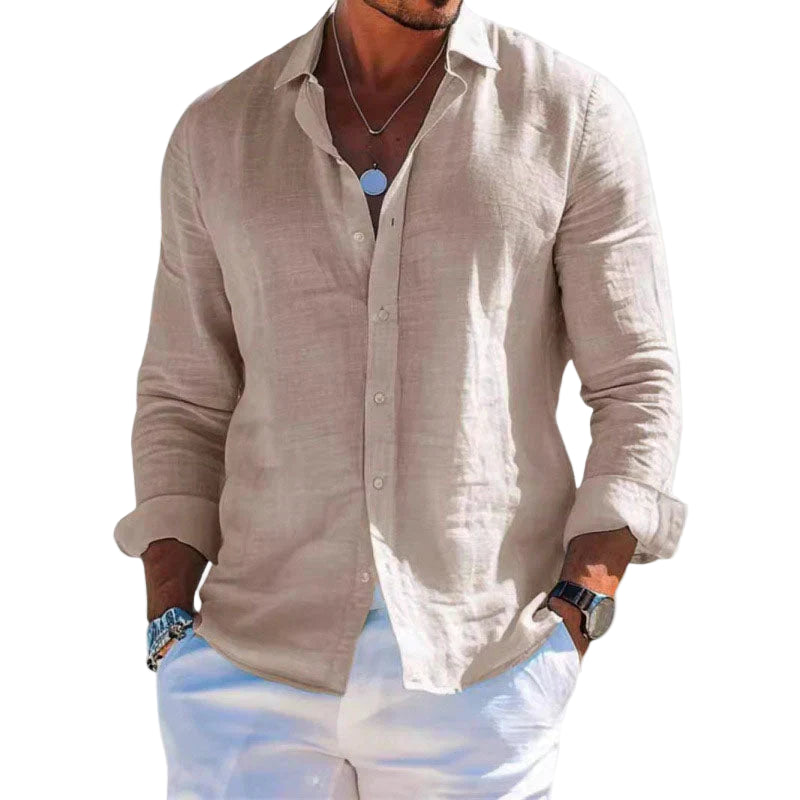 Camisa de lino Fontaine