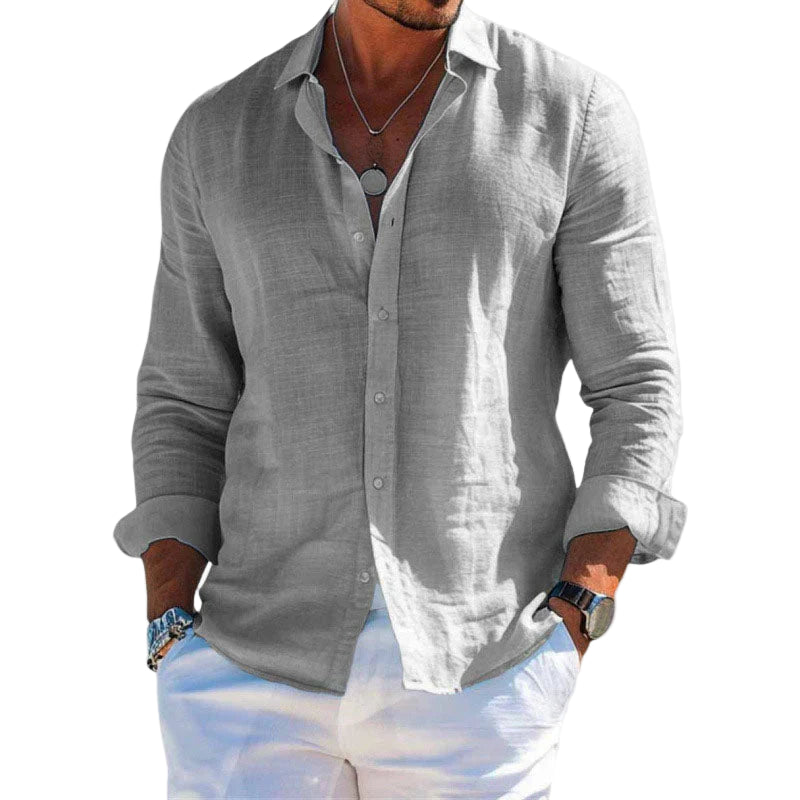 Camisa de lino Fontaine